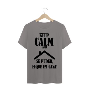 Nome do produtoCamiseta Masculina Se Puder, fica em casa