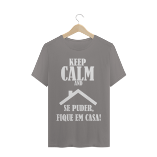 Nome do produtoCamiseta Masculina Se Puder, fica em casa