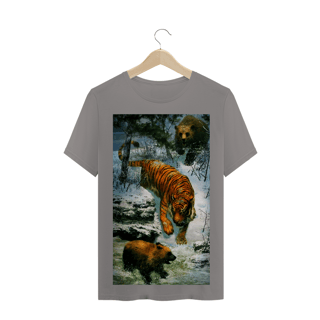 Nome do produto TIGRE SIBERIANO VS URSO PARDO DE AMUR - DESENHO