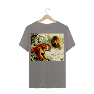 Nome do produto TIGRE SIBERIANO VS URSO PARDO - DESENHO