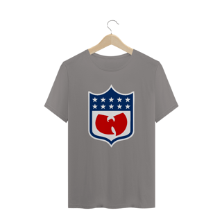 Nome do produtoT-Shirt Camiseta de Malha Quality WUTANG Logo Escudo America
