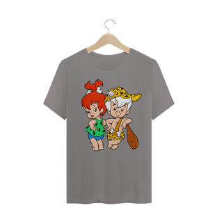 Nome do produtoCamiseta Os Flintstones - Bam-Bam e Pedrita