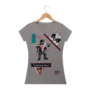 Nome do produtoGene Simmons! Camisa Feminina Baby Long Quality