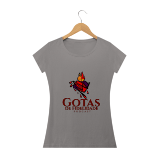 Nome do produto Camiseta Feminina Gotas de Fidelidade