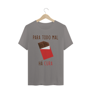 Nome do produtoBlusa Para Todo Mal Há Cura - Chocolate