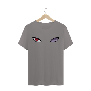 Nome do produto Camiseta Quality Estampada com Olhos Sharingan e Rinnegan - Naruto Shippuden