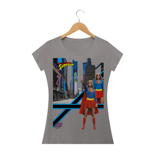 Nome do produtoSupergirl!!!!! Camisa Feminina Baby Long Quality