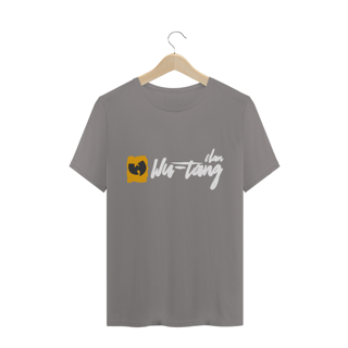 Nome do produtoCamiseta de Malha Quality Wu Tang Clan Assinatura Grafite Amarelo-Preto