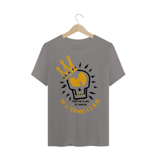Nome do produtoT-Shirt Camiseta de Malha Quality WUTANG Slum Shaolin Skull Black