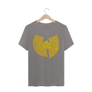 Nome do produtoCamiseta de Malha Quality Wu Tang Clan  20 Years Yellow