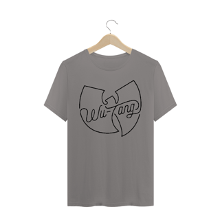 Nome do produtoCamiseta de Malha Quality Wu Tang Clan Logo linha Traço Preto