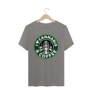 Nome do produtoI love Cannabis e Coffee (T-Shirt)