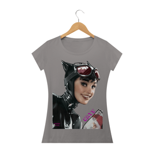 Nome do produtoMulher Gato! Camisa Feminina Baby Long Quality