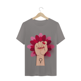 Nome do produtoT-Shirt Feminismo Flor