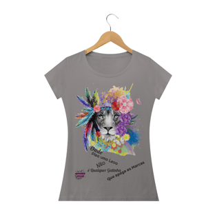 Nome do produtoUma Leoa! Camisa Feminina Baby Long Quality
