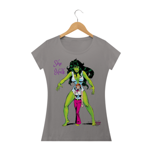 Nome do produtoShe-Hulk Transforme! Camisa Feminina baby long quality