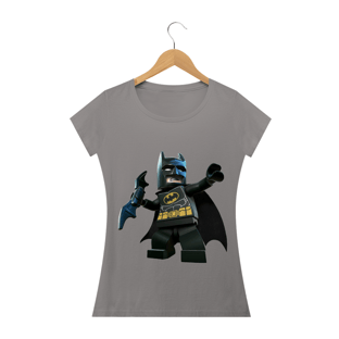 Nome do produtoCamiseta Baby Long Feminina - Lego Batman
