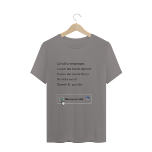 Nome do produtocamiseta unissex - não sou um robô