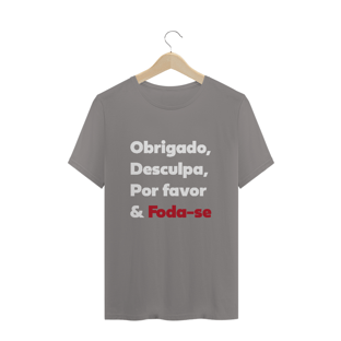 Nome do produtocamiseta unissex - obrigado, desculpa, por favor...