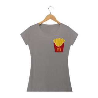 Nome do produto Camiseta Baby Long Quality Batata Frita Do Mc Donalds Tumblr Lanchonete