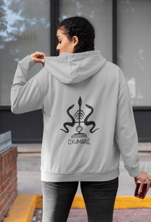 Nome do produto Moletom de Zíper Unisex Orixá Oxumaré