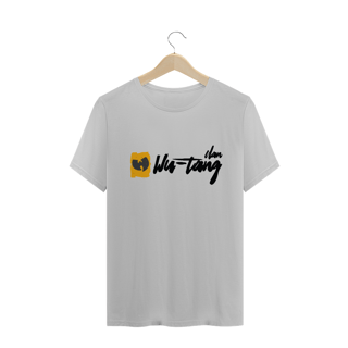 Nome do produtoCamiseta de Malha Wu Tang Clan Hip Hop PLUS SIZE Assinatura Grafite Amarelo