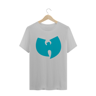 Nome do produtoCamiseta de Malha Wu Tang Clan Hip Hop PLUS SIZE Logo Tradicional Azul