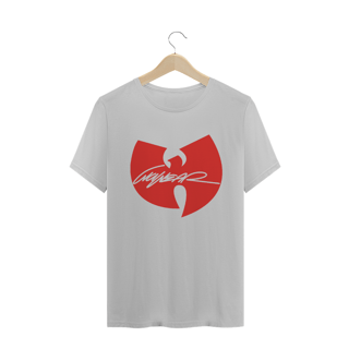 Nome do produtoCamiseta de Malha Wu Tang Clan Hip Hop PLUS SIZE Logo WuWear Vermelho