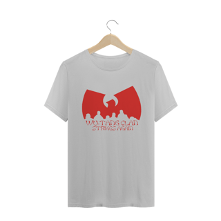 Nome do produtoCamiseta de Malha Wu Tang Clan Hip Hop PLUS SIZE Strike Again Vermelho