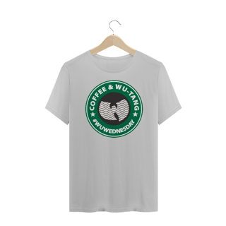 Nome do produtoCamiseta de Malha PLUS SIZE Wu Tang Clan Cofee #WuWednesday
