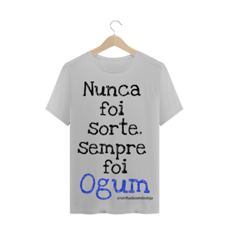 Nome do produto Camiseta do Orixá Ogum (Modelo Plus Size)