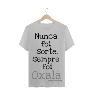 Nome do produto Camiseta do Orixá Oxalá (Modelo Plus Size)