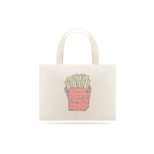 Nome do produtoEco Bag Eu amo batata frita em vários idiomas