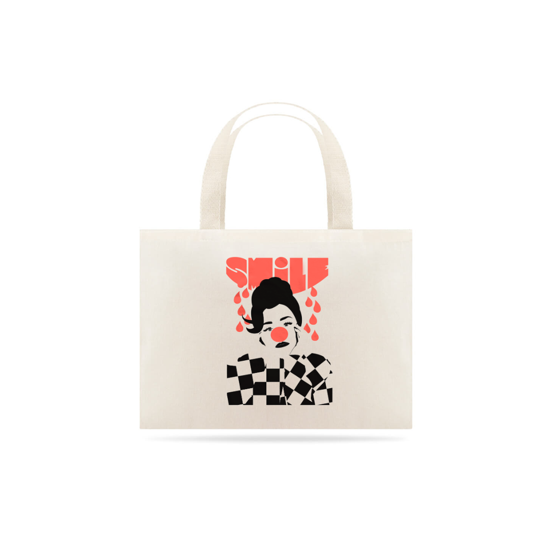 Nome do produto: Ecobag Katy Perry - Smile - Flat