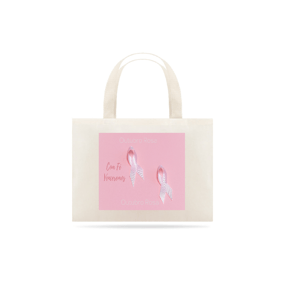 Ecobag Grande Com Fé Venceremos
