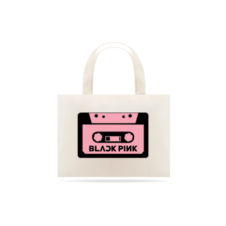 Nome do produto Ecobag Black Pink - Fita K7