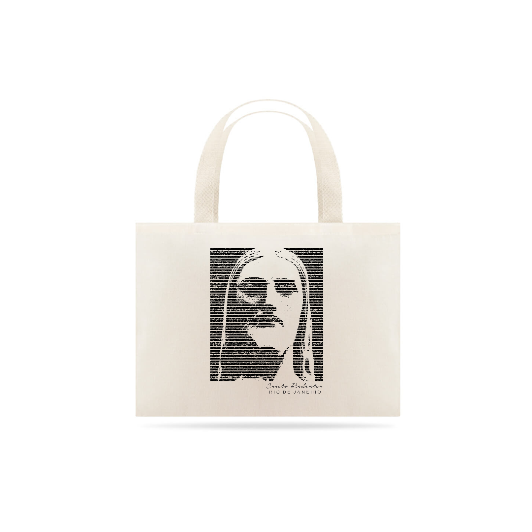 Ecobag Cristo Redentor rosto 4