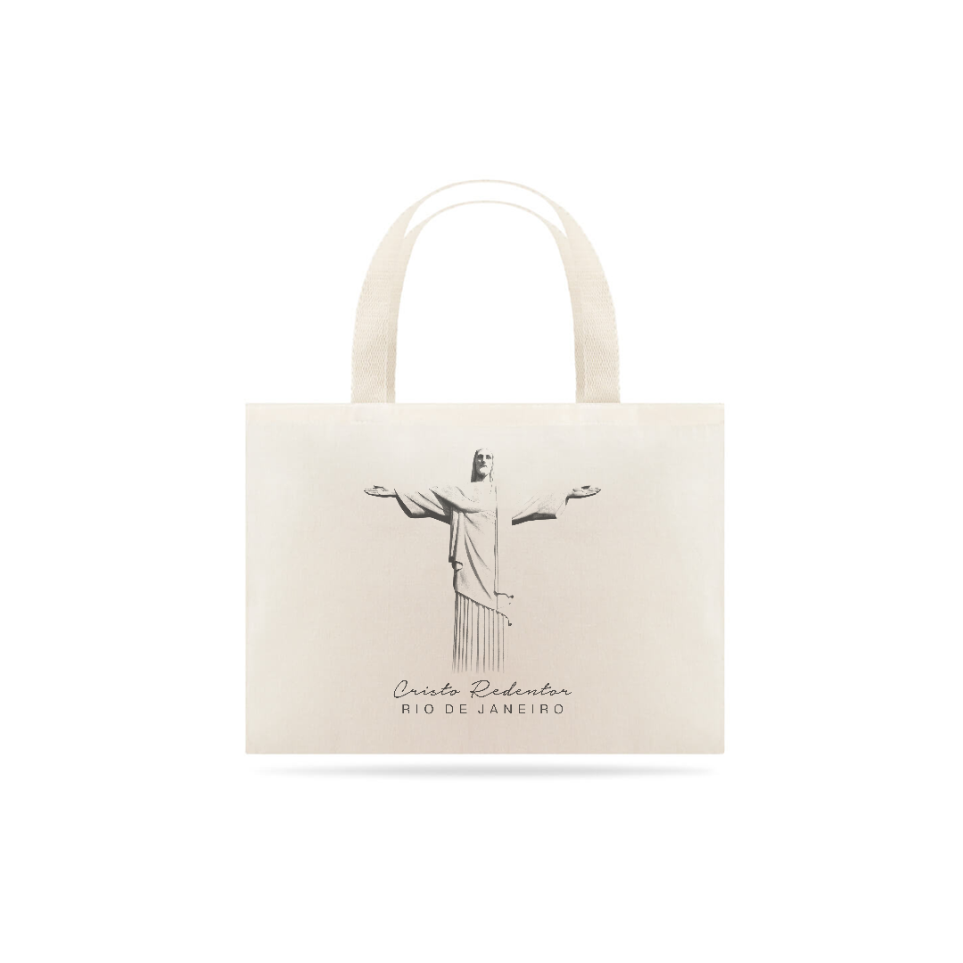 Ecobag Cristo Redentor braços abertos