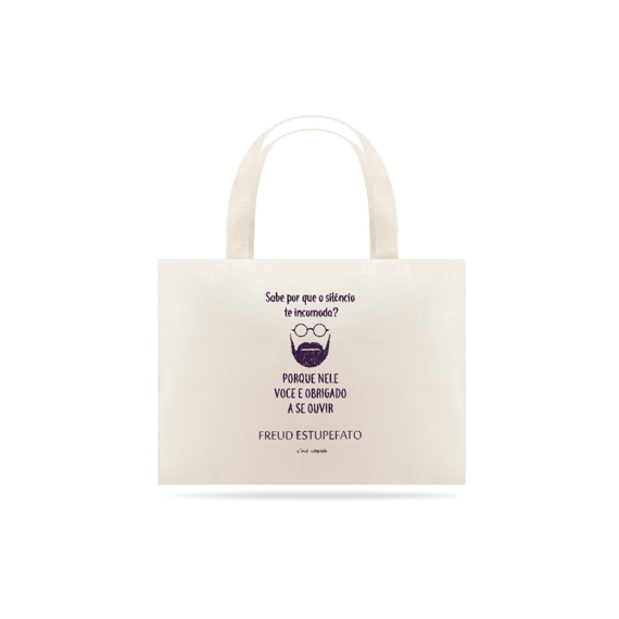 Ecobag Freud Estupefato Silêncio