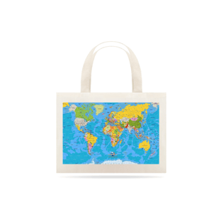 Nome do produtoEcoBag Mapa Mundi