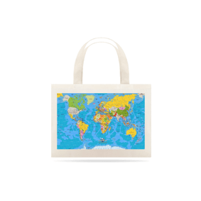 EcoBag Mapa Mundi