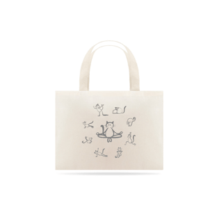 Nome do produtoEco Bag Gatos Yoga