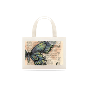 eco bolsa borboleta 
