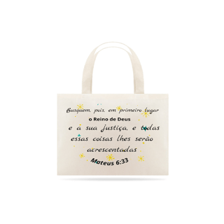 Bolsa - Mateus 6:33