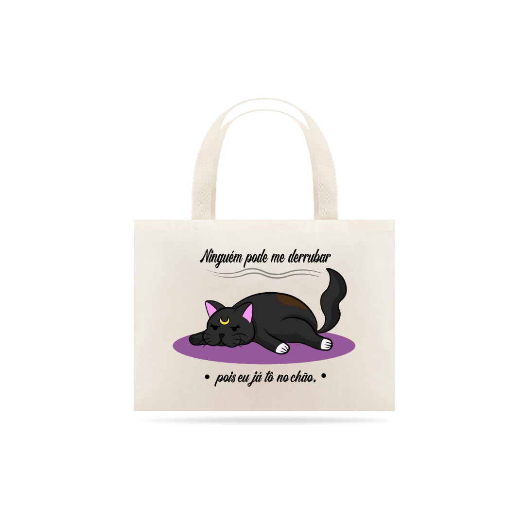 Nome do produto: Eco bag - Gatinha derrubada