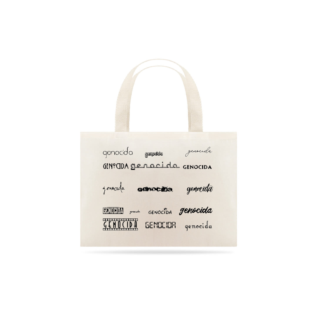 Nome do produto: Ecobag Genocida