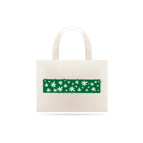 Ecobag Folhas Brancas