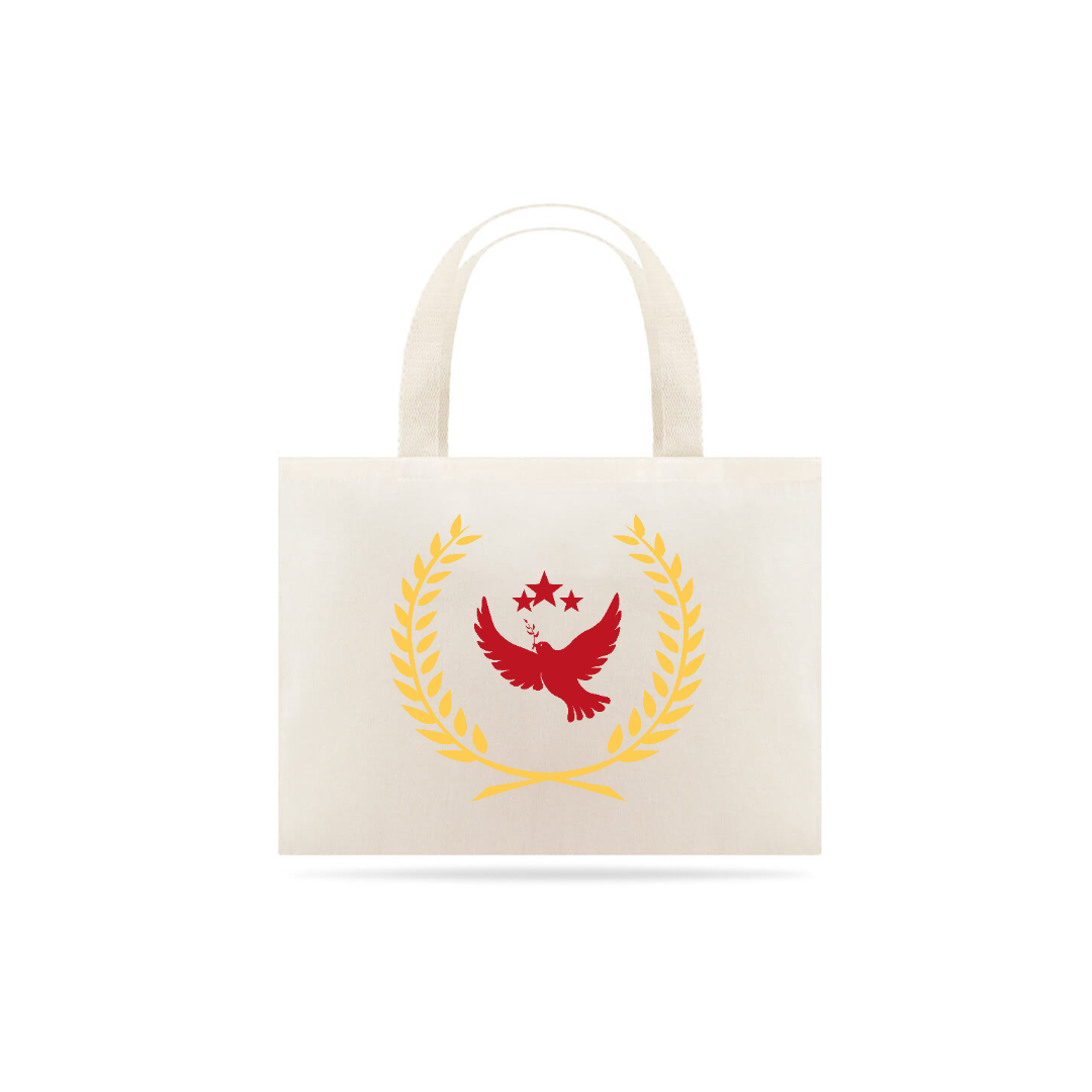 Nome do produto: Ecobag Pomba e Trigo