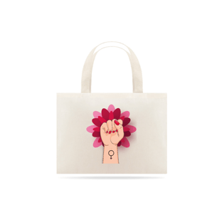 Nome do produtoEcobag Feminismo Flor