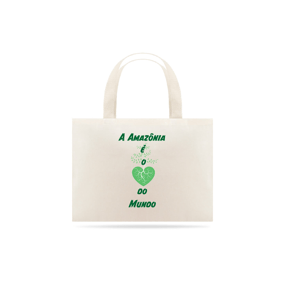 Ecobag A Amazônia é o Coração do Mundo